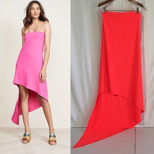 NWT Susana Monaco Strapless Spiral Shift Dress